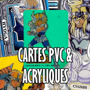 Seiya Cartes PVC & Acryliques