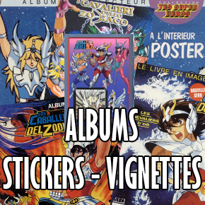 Seiya Albums Stickers et Vignettes