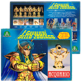 Seiya Vintage Verseau, Giochi Preziosi, Italie 1989
