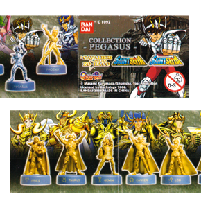 Seiya Figurines MFS Notice Part 1, Bandaï Europe 2008