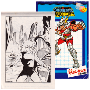 Seiya Bloc Jeux Éditions SFC, France 1990