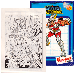 Seiya Bloc Jeux Éditions SFC, France 1990