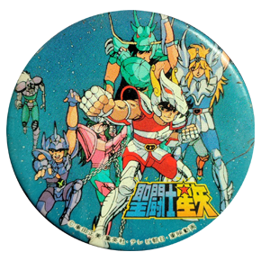 Seiya Badge Bronze Saints, Japon 1987