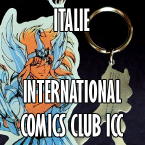 Seiya Porte-Clés International Comics Club ICC, Italie 2001