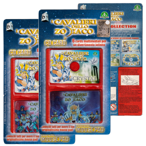 Seiya Micro Tapis de Souris Lenticulaire, Giochi Preziosi, Italie 2000
