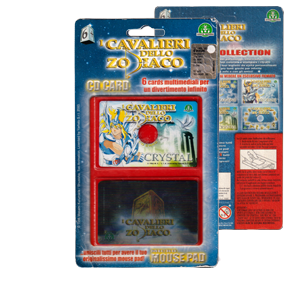 Seiya Micro Tapis de Souris Lenticulaire, Giochi Preziosi, Italie 2000