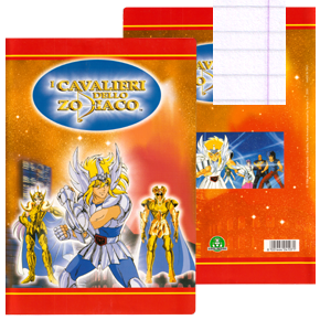 Seiya Cahier Giochi Preziosi, Italie 2000