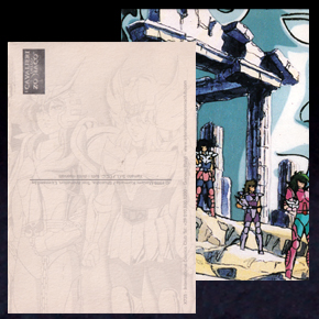 Seiya Carte Postale International Comics Club X728