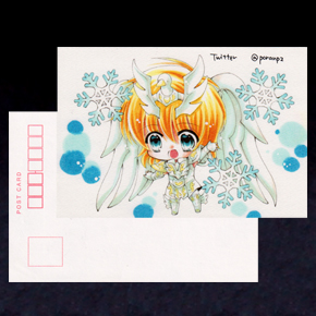 Seiya Carte Postale Fan Art Poranpz, Japon