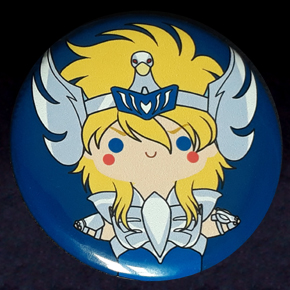 Seiya Badge Hyoga Cygne V1 Mibu