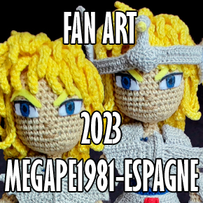 Seiya Goodies Peluche au Crochet Mercedes Garcia Perez, Espagne 2023