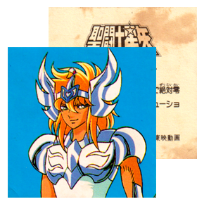 Stickers Square Animé