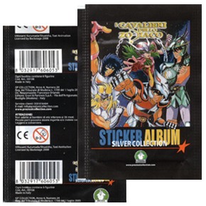 Seiya Album de Vignettes, Silver Collection, Preziosi Collection, Italie 2008