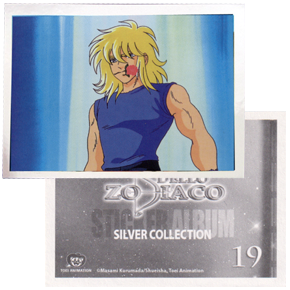 Seiya Album de Vignettes, Silver Collection, Preziosi Collection, Italie 2008