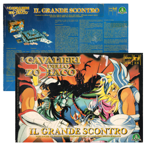 Seiya Jeu de Société Il Grande Scontro, Giochi Preziosi, Italie 2000