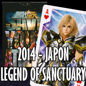 Seiya Cartes à Jouer Poker, Legend of Sanctuary, Japon 2014