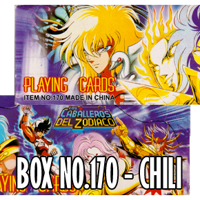 Seiya Cartes à Jouer, Chili