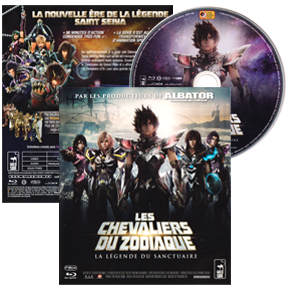 Seiya Blu Ray Legend of Sanctuary, France 2014