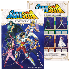Seiya Calendrier 2022, YNNIS Editions, France