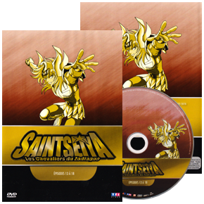 Seiya DVD AB Video 2008 épisodes 13 à 18