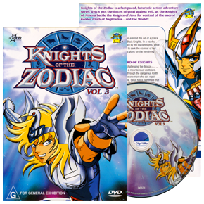 Seiya DVD MRA Entertainment, Australie 2005