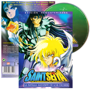 Seiya DVD La Batalla Ardiente de los Dioses - Espagne - 2011