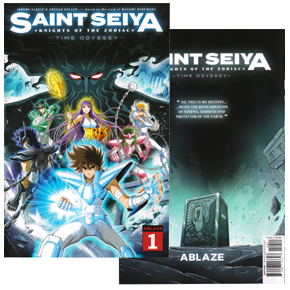 Seiya Manga Time Odyssey 1 cover A, Ablaze, USA 2023