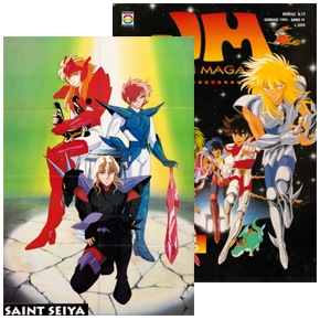 Seiya Poster JM Japan Magazine, Eden Edizioni, Italie 1994