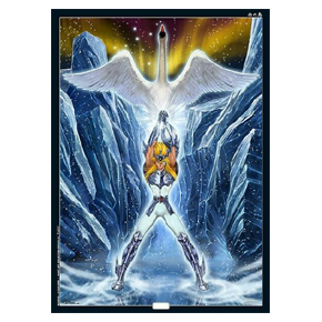 Seiya Poster Saint Art Collection A.Tuis Rachius 2008