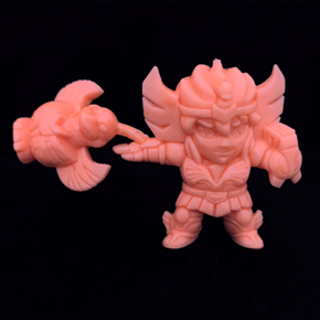 Gomme SD Dragon Rose et son Objet Grappés